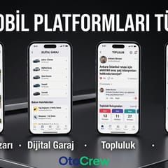 Farklı otomobil platformları kullanıcı arayüz karşılaştırması
