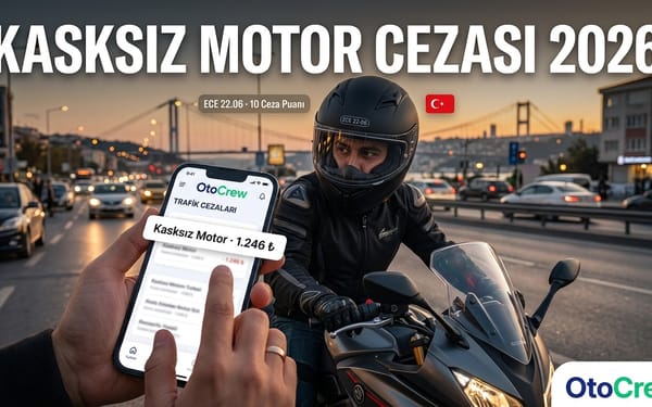 Motosiklet sürücüsü kask takarken