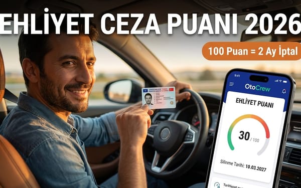 Ehliyet cüzdanı ve ceza puanı hesabı