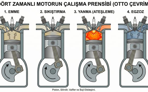 araba motoru