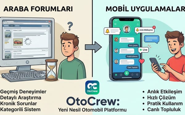 Araba Forumları mı, Mobil Uygulamalar mı?