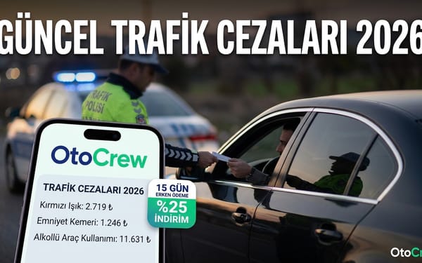 Trafik polisi ve trafik cezası makbuzu