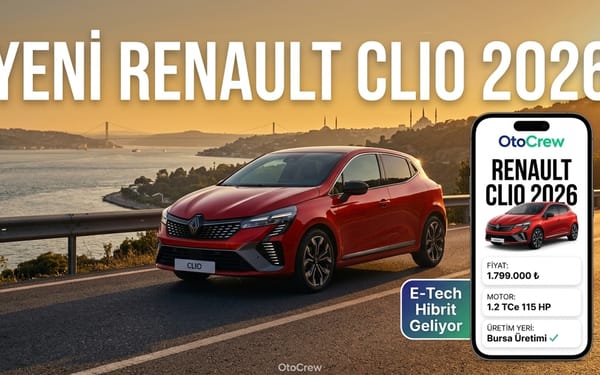 2026 Renault Clio yeni nesil model